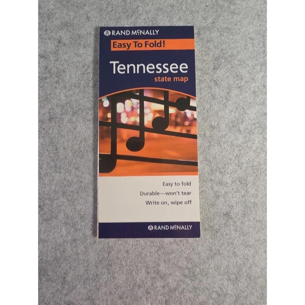 Rand McNally Easy to Fold United States Laminated Map 13 States